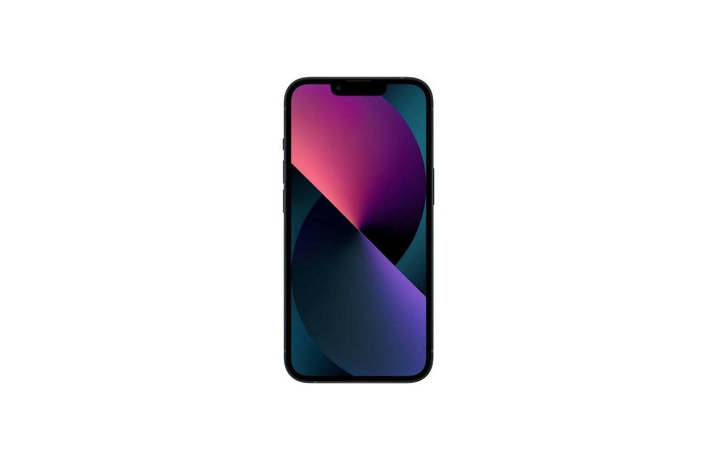 Apple iPhone 13 Midnight – 128GB renewed model front view” “Unlocked iPhone 13 in hand showing OLED display” “Refurbished Apple iPhone 13 showing Face ID feature”